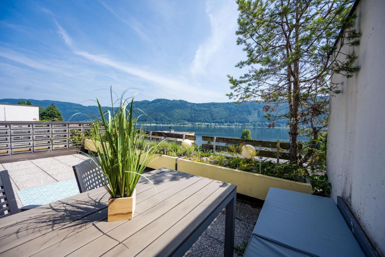 Wohnung Seeblick Sattendorf Extérieur photo