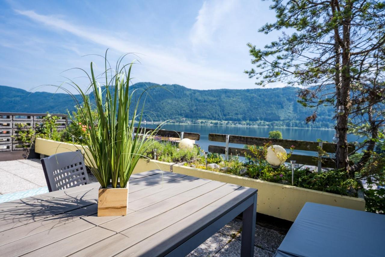Wohnung Seeblick Sattendorf Extérieur photo