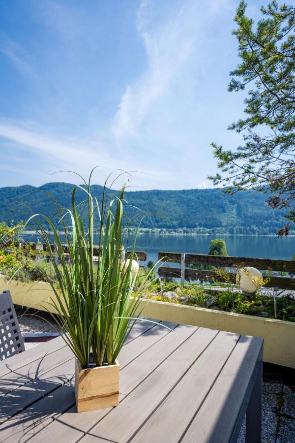 Wohnung Seeblick Sattendorf Extérieur photo